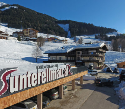 Winteraufnahme Hotel Unterellmau