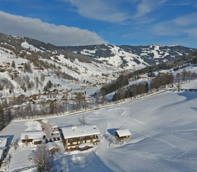 Winteraufnahme Saalbach