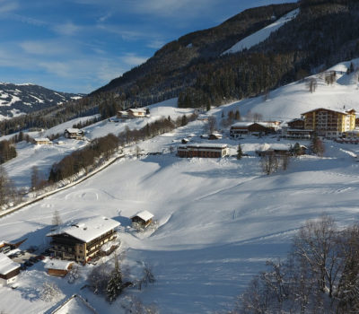 Winteraufnahme Saalbach