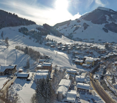 Winteraufnahme Saalbach