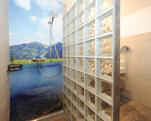 Badezimmer Eggerhof Saalbach