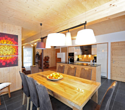 Chalet Wohnzimmer & Küche