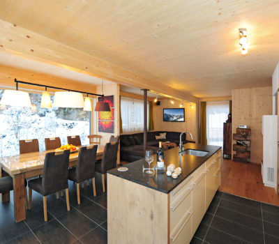 Chalet Wohnzimmer & Küche