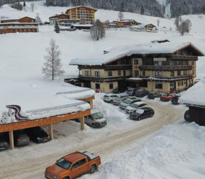 Winteraufnahme Hotel Unterellmau