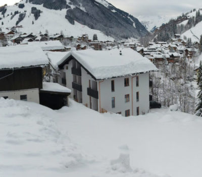 Winteraufnahme Panorama Hotel Unterellmau