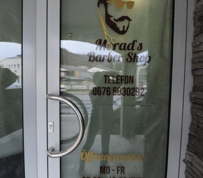 Außengestalltung Barber Shop
