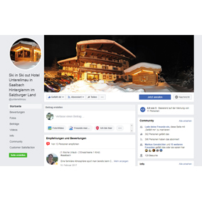 Facebook Hotel Unterellmau