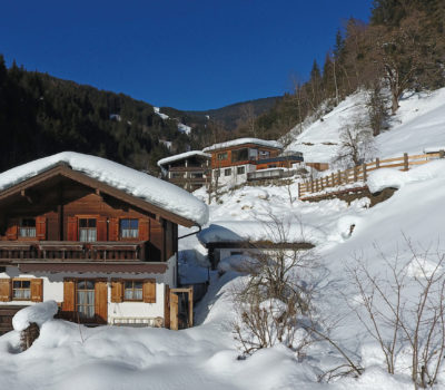 Winteraufnahme  Chalet Glemtal