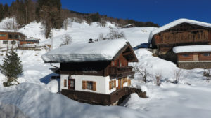 Winteraufnahme Chalet Glemtal