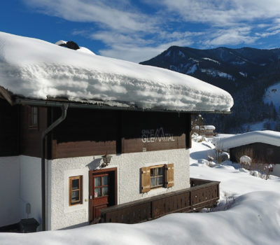 Winteraufnahme  Chalet Glemtal