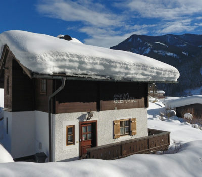 Winteraufnahme  Chalet Glemtal