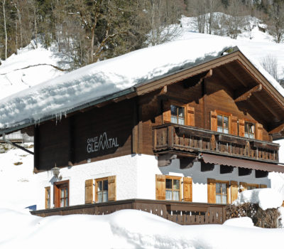 Winteraufnahme Chalet Glemtal