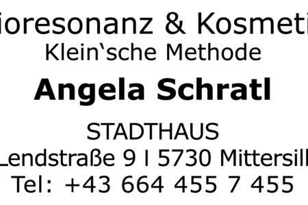 Stempel Bioresonanz & Kosmetik Angela Schratl