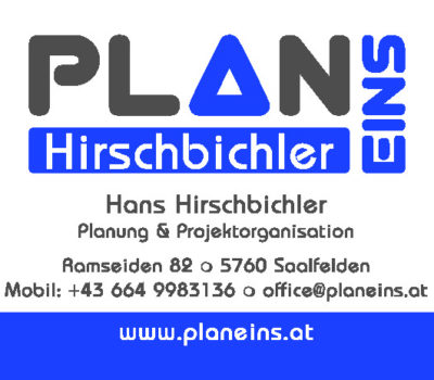 Visitenkarte Plan 1