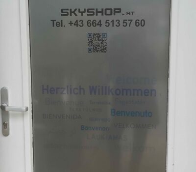 Aussengestaltung Flugschule Pinzgau