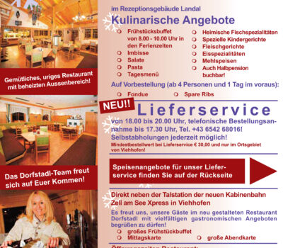 Flyer Dorfstadl