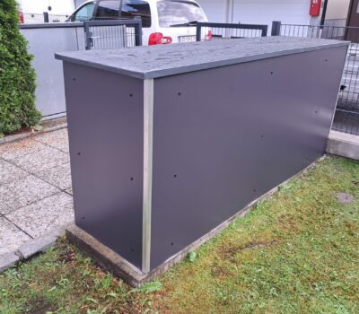Müllcontainer verbau